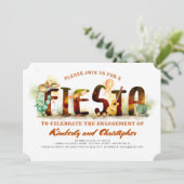 フィエスタ婚約パーティ招待状メキシコパーティー 招待状 (スタンド正面)