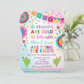 フィエスタ婚約パーティ招待状メキシコパーティー 招待状 (スタンド正面)