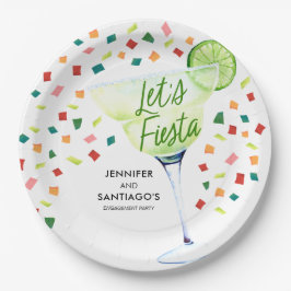 フィエスタ婚約パーティ紙ナプキンス ペーパープレート