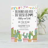 フィエスタ婚約招待状ブライダルシャワーカップル 招待状 (スタンド正面)