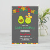 フィエスタ性別発表パーティー招待状 招待状 (スタンド正面)