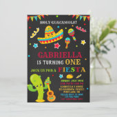 フィエスタ招待フィエスタ誕生日の招待ガール 招待状 (スタンド正面)