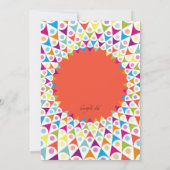 フィエスタ招待状 招待状 (裏面)