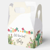 フィエスタ水彩サボテン乳汁多肉性メキシコパーティー フェイバーボックス (オープン)