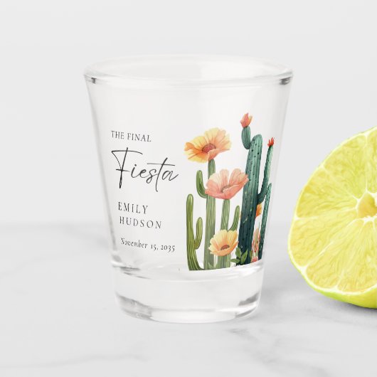 フィエスタ独身最後の週末 ショットグラス (正面)