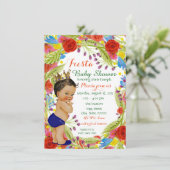 フィエスタ男の赤ちゃんシャワー 招待状 (スタンド正面)