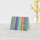 フィエスタ空白のノートカード カード (黄色い花)