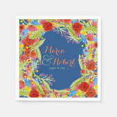 フィエスタ結婚ス スタンダードカクテルナプキン (正面)