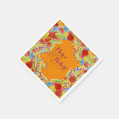 フィエスタ結婚ス スタンダードカクテルナプキン (角)