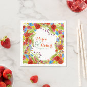 フィエスタ結婚ス スタンダードカクテルナプキン (インサイチュ)