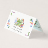 フィエスタ結婚ズゲストサンキュー座席表 (正面)