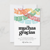 フィエスタ誕生日サンキューカード サンキューカード (正面)