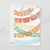 フィエスタ誕生日サンキューカード サンキューカード (裏面)