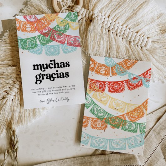 フィエスタ誕生日サンキューカード サンキューカード