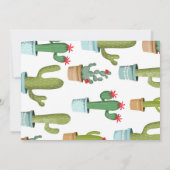 フィエスタ誕生日写真 招待状 (裏面)