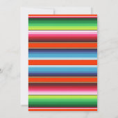 フィエスタ誕生日招待状とピナタ 招待状 (裏面)