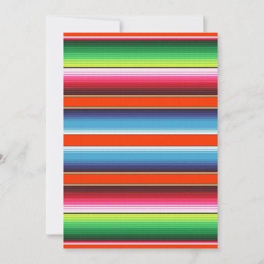 フィエスタ誕生日招待状とピナタ 招待状 (裏面)