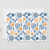 フィエスタ誕生日招待状と写真 招待状 (裏面)