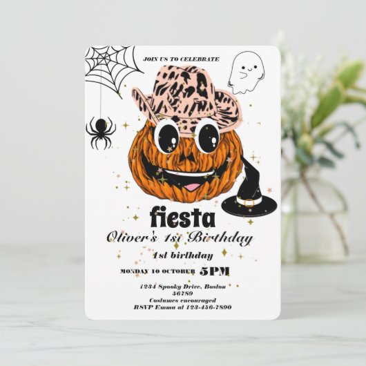 フィエスタ誕生日招待状シャルボードメキシコ 招待状 (スタンド正面)