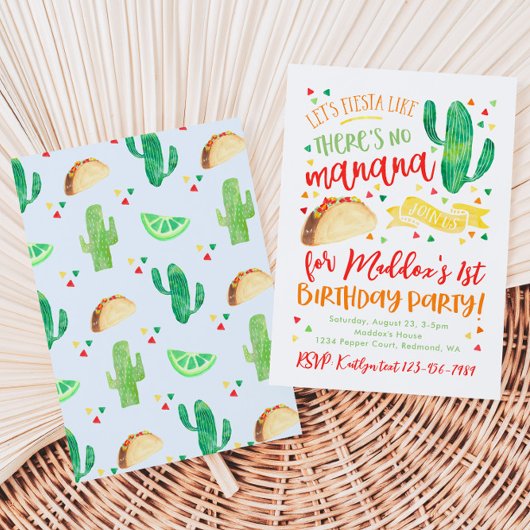 フィエスタ誕生日招待状 |フィエスタパーティー 招待状