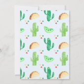 フィエスタ誕生日招待状 |フィエスタパーティー 招待状 (裏面)