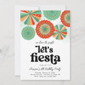 フィエスタ誕生日招待状 招待状 (正面)