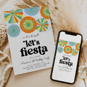 フィエスタ誕生日招待状 招待状