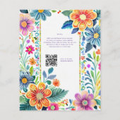 フィエスタ誕生日!民俗花ANY AGE (裏面)