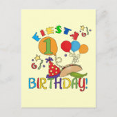 フィエスタ誕生日Tシャツとギフト ポストカード (正面)