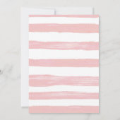 フィエスタ赤面フローラ多肉性ブライダルシャワー招待状 招待状 (裏面)