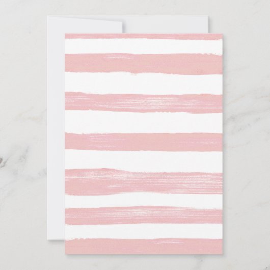 フィエスタ赤面フローラ多肉性ブライダルシャワー招待状 招待状 (裏面)