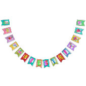 フィエスタ2アゲハチョウペナントバナー バンティングフラッグ (全)