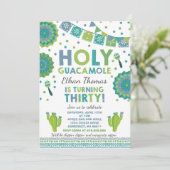 フィエスタ30th誕生日招待状ホーリーグアカモール30 招待状 (スタンド正面)