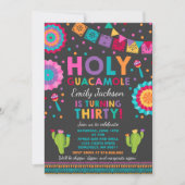 フィエスタ30th誕生日招待状ホーリーグアカモール30 招待状 (正面)