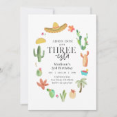 フィエスタ3rdバースデースリーエスタ招待状 招待状 (正面)