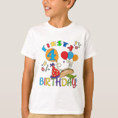 フィエスタ4th誕生日Tシャツとプレゼント Tシャツ (正面)