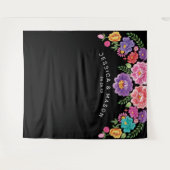 フィエスタ ウェディング バックドロップ フォトブース タペストリー (正面(横))