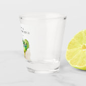 フィエスタ ウォーターカラー ブライダルシャワー ショットグラス (右)