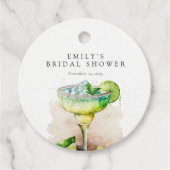 フィエスタ ウォーターカラー ブライダルシャワー フェイバータグ (正面)