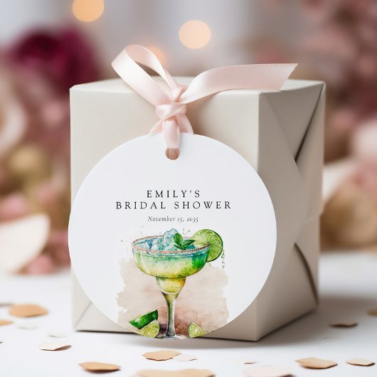 フィエスタ ウォーターカラー ブライダルシャワー フェイバータグ