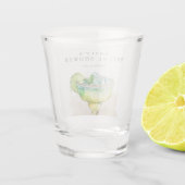 フィエスタ ウォーターカラー ブライダル シャワー ショットグラス (裏面)