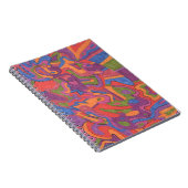 フィエスタ、オリジナル抽象芸術 ノートブック (右側)