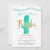 フィエスタ カクタス ご招待状、あらゆるイベントにぴったり！ 招待状 (正面)