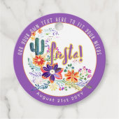 フィエスタ カクタス フォークアート フラワーズ オーダーメイド フェイバータグ (正面)