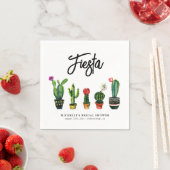 フィエスタ カクタス ブライズシャワー スタンダードカクテルナプキン (インサイチュ)