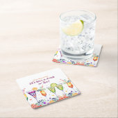 フィエスタ カクテル オーダーメイド スクエアペーパーコースター (インサイチュ)