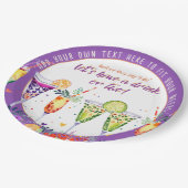 フィエスタ カクテル オーダーメイド ペーパープレート (アングル)