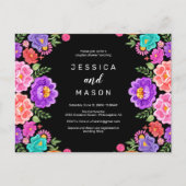 フィエスタ カップルシャワー 招待状 (正面)