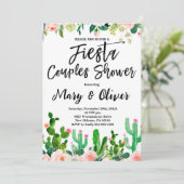 フィエスタ カップルシャワー 招待状, フィエスタ テーマ 招待状 (スタンド正面)