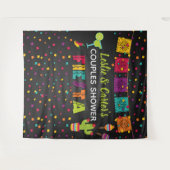 フィエスタ カップルシャワー 背景 タペストリー (正面(横))